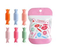 Píldoras De Lápiz Labial De Maquillaje - Set De Lápiz Labial Mate | X Mancha De Brillo De Labios Mate: Colores Vibrantes A Prueba De Manchas Para Vacaciones, Festivales Y Diario, Mancha De Lab