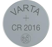 Pile - Varta cr2016 - Lote de 2 Pilas de botón (Litio, 3 v)