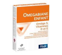 Pileje Omegabiane Niño sabor naranja limón 27 pastillas gelificadas