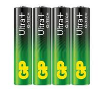 Piles gp Ultra Plus - Blister de 4 Pilas AAA - Carton fsc