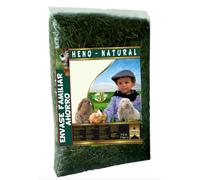 Pilesan Heno Natural para Conejos y Roedores 2Kg | No Prensado, Rico en Fibra para Digestión Saludable y Cuidado Dental | Ideal para Cobayas, Chinchillas y Otros Roedores