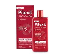 PILEXIL - Champú Anticaída Triple Protection 275 ml - Frena la Caída del Cabello, Fortalece y Suaviza la Fibra Capilar e Hidrata y Protege el Cuero Cabelludo - Para Hombres y Mujeres