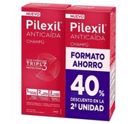 Pilexil Champú Anticaída Triple Protection 2x450 ml
