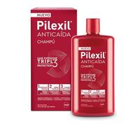 PILEXIL - Champú Anticaída Triple Protection 450 ml - Frena la Caída del Cabello, Fortalece y Suaviza la Fibra Capilar e Hidrata y Protege el Cuero Cabelludo - Para Hombres y Mujeres