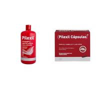 PILEXIL - Pack Tratamiento para la Caída Puntual del Cabello - Cápsulas Anticaída Pilexil 150 unidades + Champú Anticaída 900 ml - Frena la Caída del Pelo - Para Hombres y Mujeres