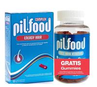 Pilfood complex energy hair + first hair vitamins 60 comprimidos + 60 caramelos de goma - Pilfood