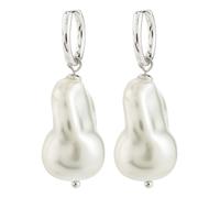 Pilgrim Pendientes 'Radley' plata / blanco perla One Size plata / blanco perla