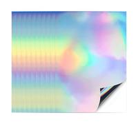 Pilikoll 10 Hojas Vinilo Holográfico A4 Imprimible Vinilo Adhesivo Holográfico Papel vinilo Holográfico Etiqueta Engomada Papel holográfico Papels Imprimible para Impresora Láser Inyección de Tinta