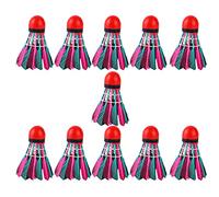 Pilipane 11pcs/Lote de pelotas de bádminton duraderas y coloridas, accesorios de entrenamiento deportivo