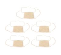 Pilipane 5pcs Hammock Hammock Bed Space Ahorrador de Vivienda Mejorada Fuera de Paja Hamaca Colgante para hámster de Planeador de azúcar Hámster (S)