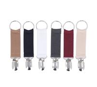 Pilipane 6pcs Clip de Sombrero Multifuncional Ourdoor Travel Scarf Clip para Baby Stroller Handbag Backpack