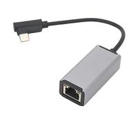 Pilipane Adaptador Ethernet USB C a RJ45 Convertidor de Red Ethernet de 10Mbps a 100Mbps Type C para Teléfono Portátil, Adaptador USB C a Ethernet,