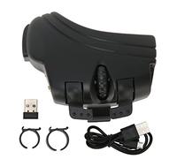 Pilipane Anillo inalámbrico del Dedo Mouse Ergonomic Handheld 2.4GHz Conexión Estable MOUATO Portable USB para COMERCIALES DE COMERCIA Y CASA Material ABS Resolución de 1000dpi