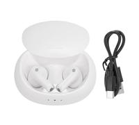Pilipane Auricadores de traductor Reducción de Ruido AI Tecnología Instant Instant Simultáneo Dispositivo de traducción para reuniones de Viajes Aprendizaje de plástico 6.8 x 5cm 2 (Blanco)