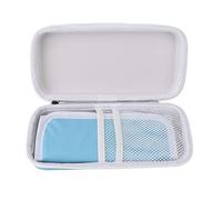 Pilipane Bolsa enfriadora médica Enfriador de insulina Estuche de Viaje Enfriador de Medicina para diabéticos Bolsa enfriadora de medicamentos portátil Excelente Aislamiento Diseño de (Azul Claro)