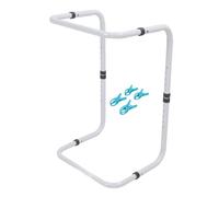 Pilipane Elevador de Mantas para pies, Altura Ajustable, Cuna de Cama de aleación de Aluminio para recuperación de cirugía y Alivio de Lesiones en Las piernas con 4 Clips y Manual de