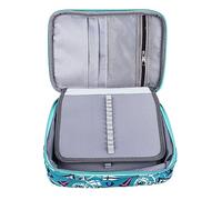 Pilipane Gran Capacidad Cuchilla con lápiz Lindas con Tope de Polvo de 72 bolígrafos Bolsas de lápiz de Mano para la Oficina de la Escuela Estudiantes cosméticos Artistas abrasivos