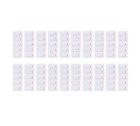 Pilipane Juego de 200 películas protectoras transparentes, antiarañazos, material de PVC resistente al polvo, para reloj de pulsera, accesorios de joyería, tamaño pequeño y grande