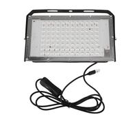 Pilipane LED NEGRO LED 395 nm IP66 Luz de fiesta USB resistente al agua para pintura corporal Póster fluorescente Eventos de interior al aire libre Cubierta de PC de aluminio 96 cuentas
