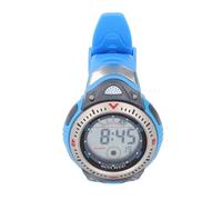 Pilipane Men Digital Sports Watch Watrepiendo la luz de Fondo LED Dual Time Display Semana del Calendario Alarma de la Alarma al Aire Libre Azul para Hombres Correa de Silicona Resistente