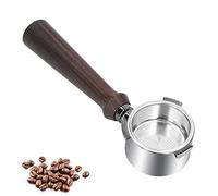 Pilipane Portafiltro de café sin Fondo de 51 mm Compatible con máquina de café DeLonghi Dedica EC680/EC685/EC785/EC820/EC850/EC860 Smeg, Acero Inoxidable