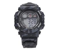 Pilipane Reloj Digital de Camuflaje para niños Vigilancia Deportiva LED Impermeable Multifuncional para niños de 5 años de Edad de 17 años con Pantalla de Fecha de Alarma 50m Impermeable e