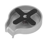 Pilipane Rinser De Vidrio para Fregadero De Cocina, Lavadora De Botellas, Accesorios para Fregadero De Cocina, Quick Faucet Cup Washer para Accesorio De Fregadero(Plata)