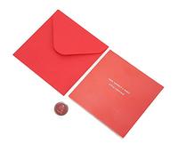 Pilipane Tarjeta de felicitación navideña 3D con sobre y pegatina, elegante proceso de plata caliente, decoración navideña para oficina, sala de estar, artesanía de papel festivo (UNA)