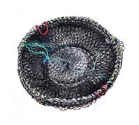 Pilipane Trampa portátil para cangrejos,Torpedo Trampa para cangrejos, Red de Pesca, para Peces de Cangrejo de cangrejos de cangrejos de trampas para Peces pequeños y Grandes,Plegable Malla