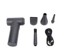 Pilipane Ventilador portátil de alta velocidad, miniventilador de 100 000 RPM y 3300 mAh, recargable por USB, ideal para acampar, deportes al aire libre y vacaciones de verano.