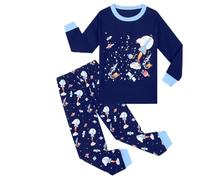 Pilipulu Pijamas Niños Algodón Puro Dinosaurio Coche Espacio Manga Larga Otoño Invierno 5 Años