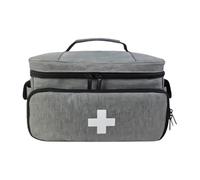 Pill Bottle Organizer Bag, Waterproof Medicine Storage Bag, Travel Pharmacy Bag, Home Health Organizer, Compact Medicine Case for Easy Organization and Travel Storage, Health Management Bag