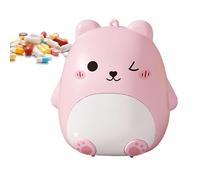 Pill Box - de almacenamiento multiusos, organizador de píldoras diaria, de viaje para adultos, niños, oficina, escuela, gimnasio, camping, multiusos, para exteriores e interiores