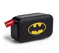 Pill Box Organizer, 2-pack - DC Batman Negro