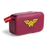 Pill Box Organizer, 2-pack - DC Wonderwoman