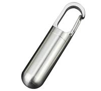 Pill Case - Daily Travel Box | Stainless Steel Container - Pocket Medicine