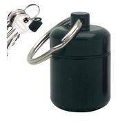 Pill Case - Metal, 1.65x1.06in Pill Organizer Diseño compacto y llave y almacenamiento multifuncional | Pequeño Metal Pills Container For Pills, Llaves, Viajes, Mochila, Daily Carry