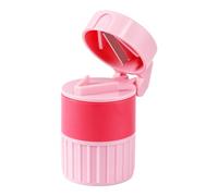 Pill Crusher and Cutter, Portable Pill Organizer, PP Multifunctional 4 in 1 Pulverizer Grinder, Drinking Cup, Crushes Pills for Elderly and Pets, 1.97x1.97x3.74 Inches