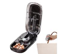 Pill Cutter - Coupe-comprimé | Coupe Minicomprimés Portable Organizador, Hebdomadaire De Coupe En Demi Ou Quart Pour Maison Bureau Voyage Hôpital École Camping Infirmières Adultes Personnes Âgées