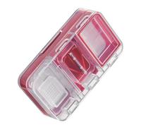 Pill Cutter, Double Layer Tiny Tablet Splitter with Portable Medicine Case, Daily and Weekly Organizer for Adults Kids Elderly, Travel, Work, School, Camping, Nursing, and Business Convenience