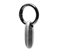Pill Holder Keychain, Titanium Tablet Container, Waterproof Medicine Organizer, Sturdy Twist Seal Case, Lightweight Compact Design, Made from Titanium Alloy Material, 2.17in