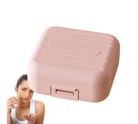 Pill Organizer - Medicine Dispenser | Pill Case | 7 Day Pill Box Weekly Pill Planner Portable Pill Organizer With 7 Separate Compartments Daily Pill Organizer Compact Pill Case For Travel