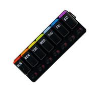 Pill Organizer | Tägliche Medikamentenbox - Tragbare Medikamentenbox Aufbewahrung Für Fischöl Ergänzungen Reise Handtasche,Wochenpillenbox