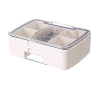 Pill Organizer with Cutter, 2 en 1 Tablet Splitter Grinder, 3,74 x 2,56 x 1,18 pulgadas Travel Sized Pill Box, Safe Portable Medicine Storage for Outdoor Necessity and Daily Use