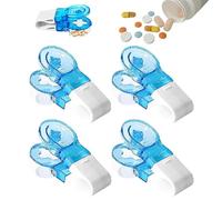 Pill Popper, 2025 - Extractor de píldoras portátil, herramienta extractora de píldoras, herramienta de ayuda para personas mayores, discapacitados (paquete de 4)