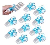 Pill Popper, 2025 nuevo portátil para tomar píldoras para el hogar, para blíster, extractor de píldoras de viaje, herramienta de asistencia para ancianos, discapacitados (10 unidades)