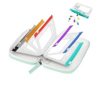 Pill Pouch Bags, 14 compartimentos, organizador de suplementos, de píldora de viaje reutilizable con cremallera para niños mayores, mujeres, hogar, fridge, oficina, mañana, noche, 4,5 pulgadas