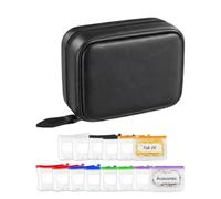 Pill Pouch Bags, Waterproof 7-14 Days Supplement Organizer Case, 14 Compartments Zippered Reusable Travel Pill Pouch For Elderly Kids Women Home Office Morning Afternoon Night Medication Storage