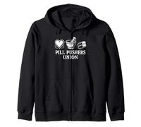 Pill Pushers Union Funny Pharmacy Squad Farmacéutico Sudadera con Capucha
