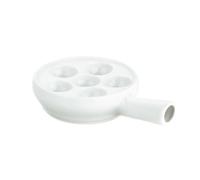 Pillivuyt Sartén para caracoles con asa Pillivuyt blanco